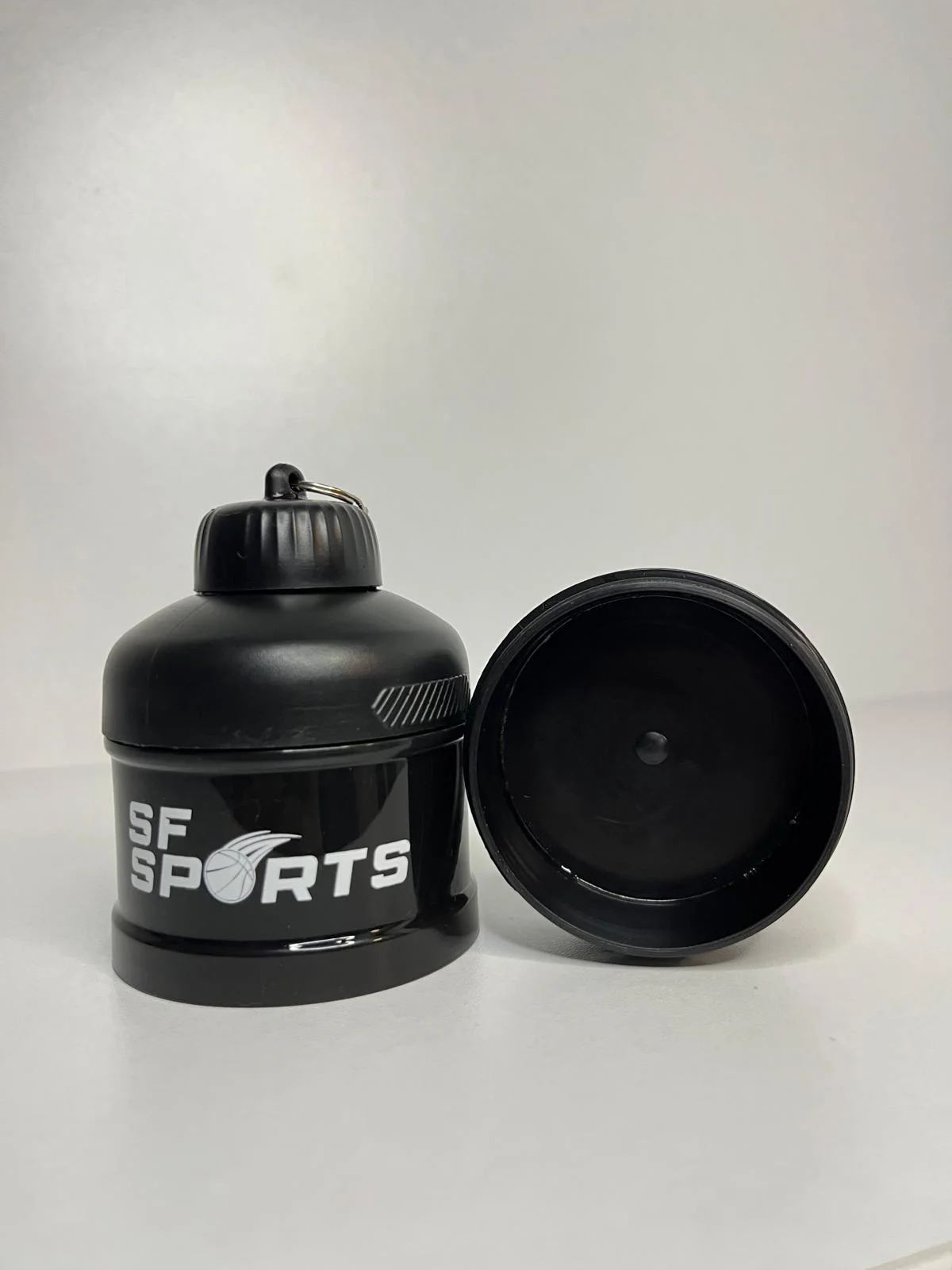 SF Mini Protein Shaker 200ml – Shaker cu Compartiment pentru Suplimente și Vitamine - imagine 2